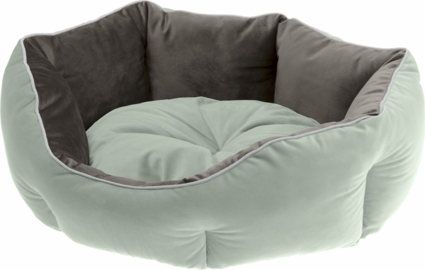 Ferplast Лежанка QUEEN, зеленая/серая