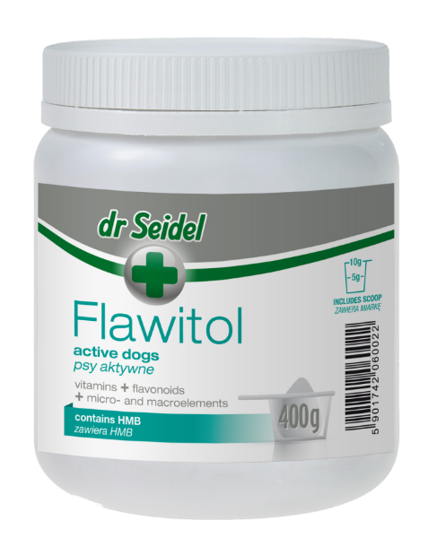 Dr. Seidel Флавитол Порошок с HMB для активных собак