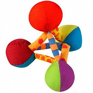 Petstages Mini Игрушка для собак Пирамида текстильная