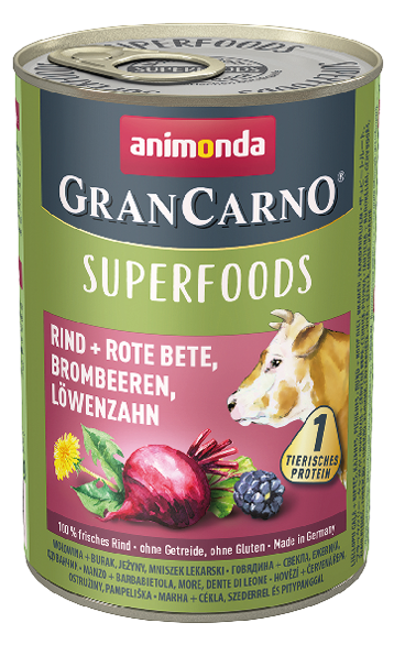 Gran Carno Superfoods (Говядина, свекла, ежевика, одуванчик)