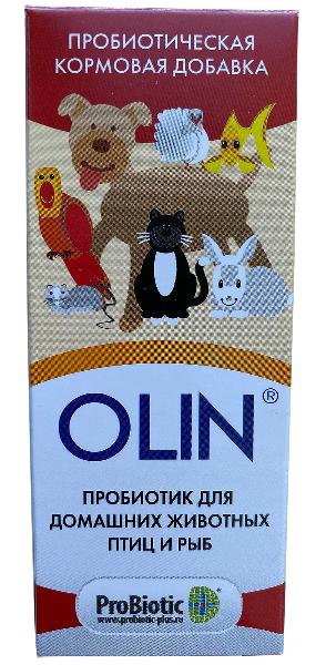 Пробиотик OLIN для домашних животных, птиц и рыб