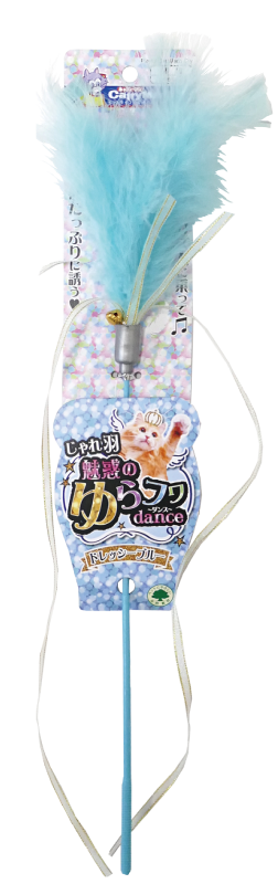 Дразнилка Голубая балерина с лентами