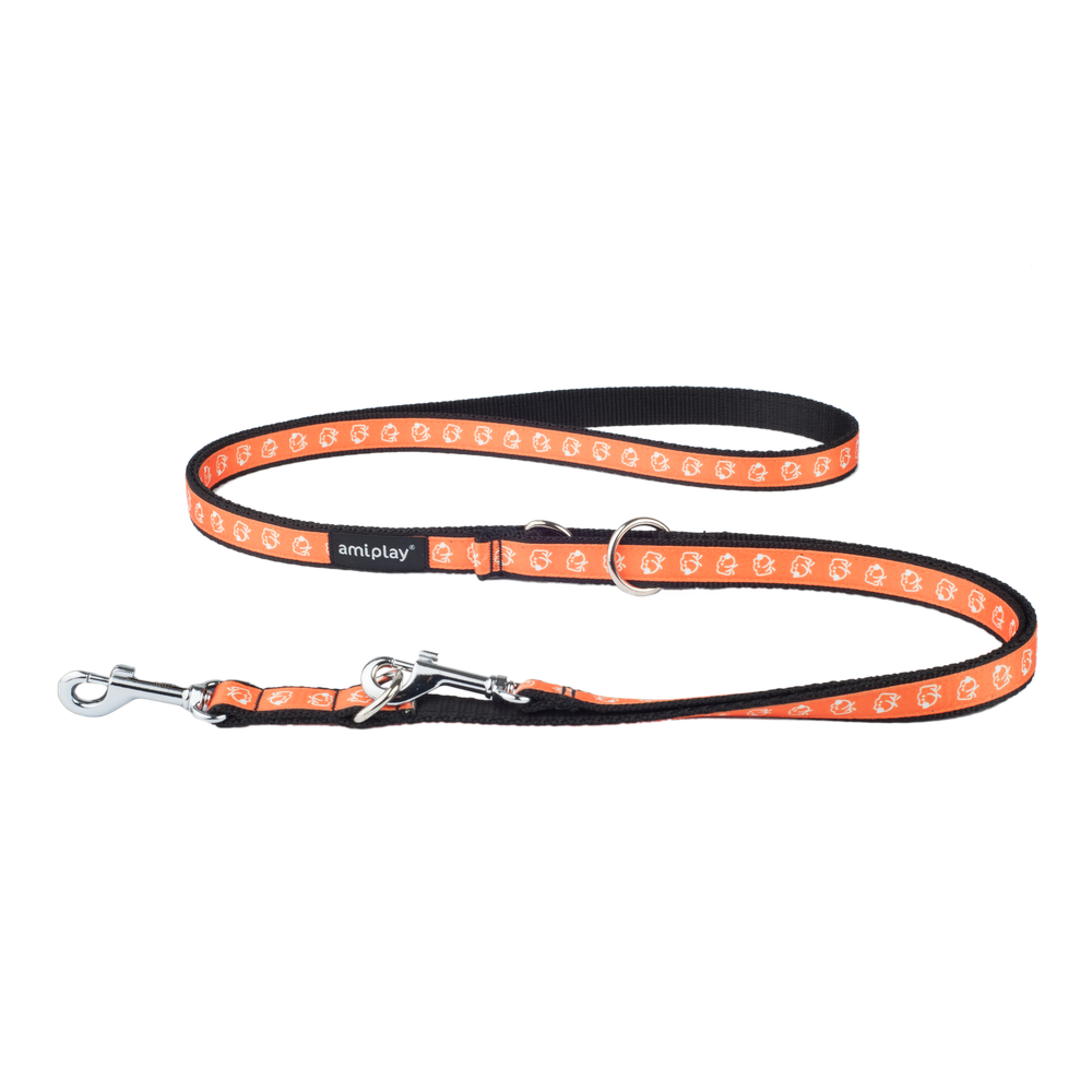 Поводок AmiPlay 6 in 1 NX (Оранжевая собака)
