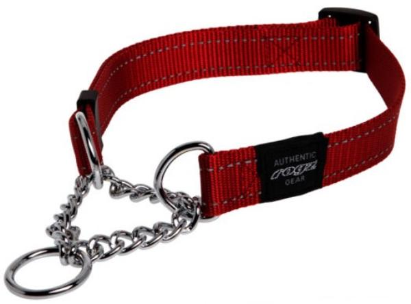 Ошейник-полуудавка Rogz "Utility" (красный)