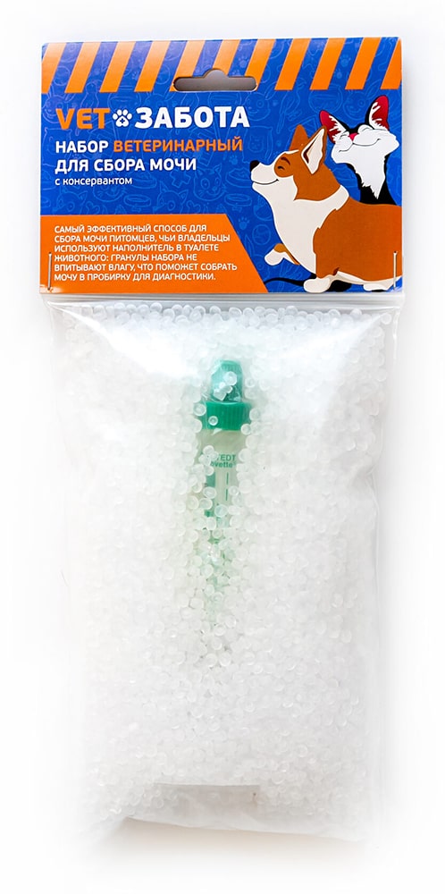 VETЗАБОТА Набор для сбора мочи с консервантом