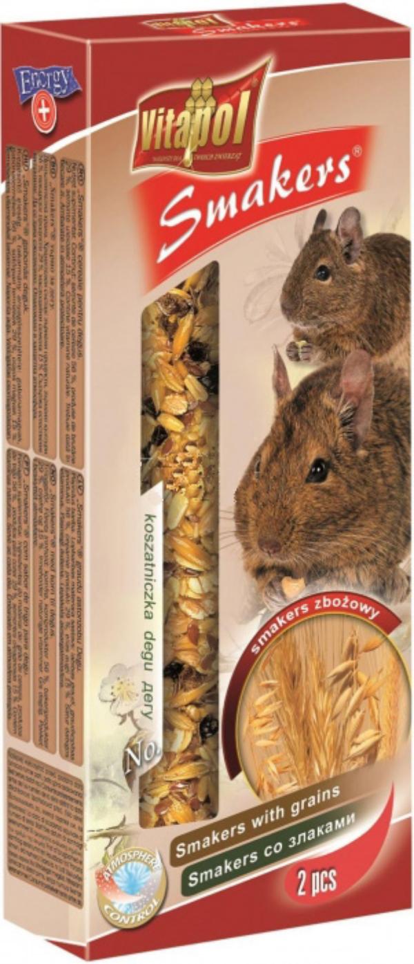 Vitapol Smakers со злаками для дегу, 90 г