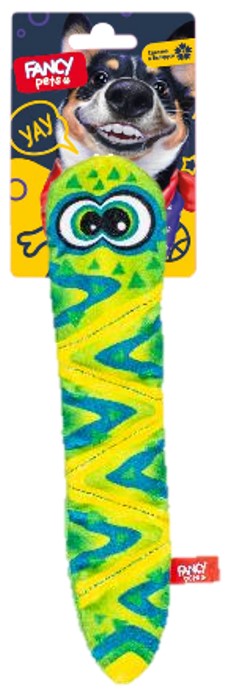 Fancy pets Игрушка для собак Змейка Пискля