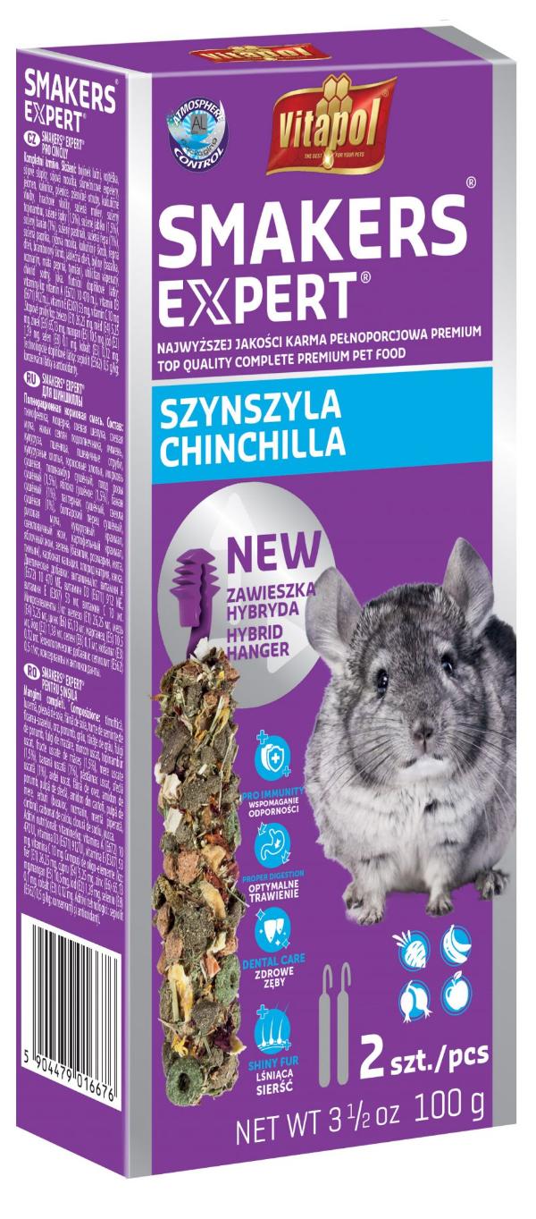 Vitapol Smakers Expert Лакомство для шиншилл, 100 г