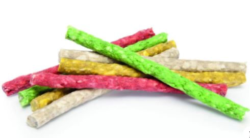 CAMON Роллы жевательные цветные из говяжьей кожи