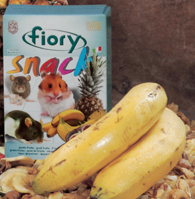 Fiory Снеки для грызунов с фруктами, 80 г