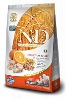 Farmina N&D LG Adult Medium Codfish & Orange