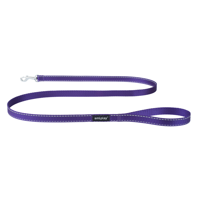 Поводок Ami Play Reflective (Фиолетовый)