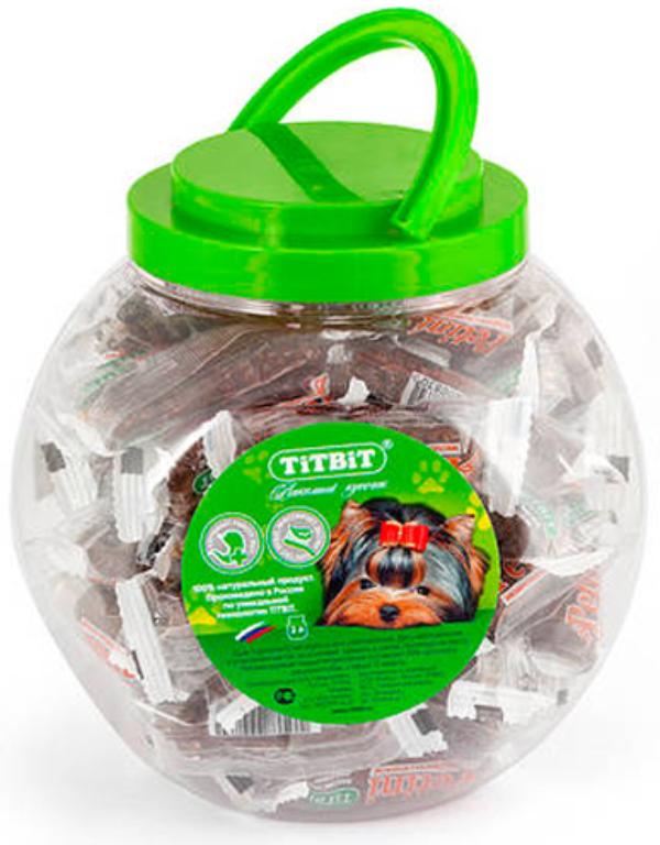 ТИТБИТ Колбаски "Petini" с ягненком, банка (60 шт.)