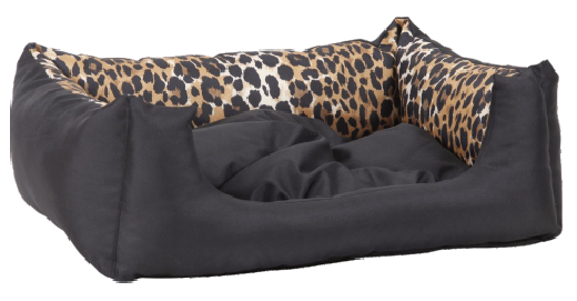 Лежак Ami Play "Crazy" квадратный (Леопард)