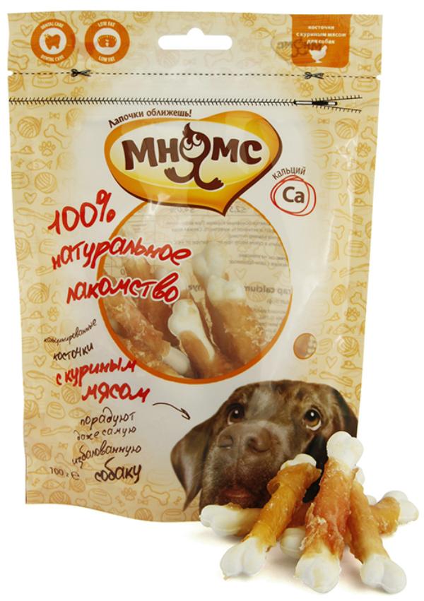 Мнямс Кальцинированные косточки с курицей