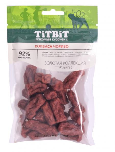 ТИТБИТ Колбаса "Чоризо" для собак, 80 г
