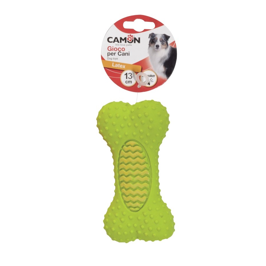 CAMON Кость из латекса с пищалкой