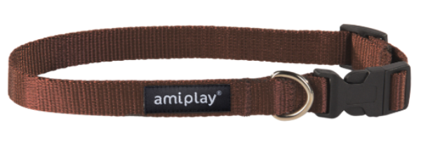 Ошейник AmiPlay Basic (Коричневый)