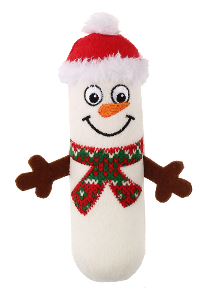 GiGwi Игрушка для собак X-mas Tales Маленький снеговик