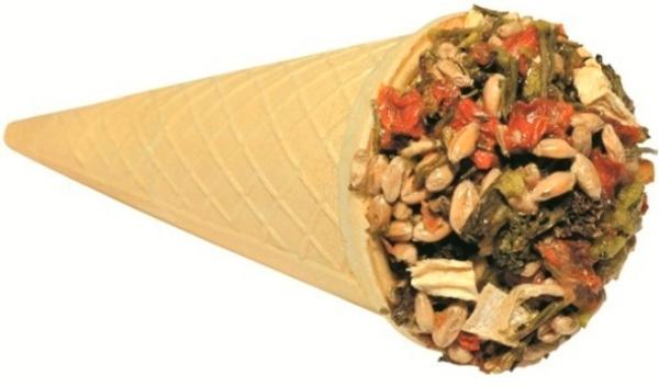 Lolo Pets Рожок для грызунов с овощами