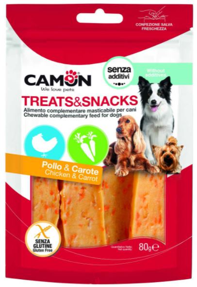 CAMON Снэки курица с морковью
