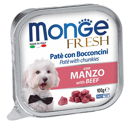 Monge Fresh Dog Паштет (Говядина)