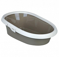 Лоток с бортом TRIXIE серо-коричневый / кремовый