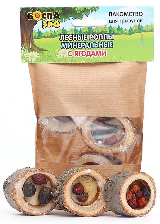 БОСПА ЭКО Лесные роллы Минеральные с ягодами