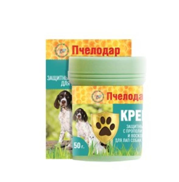 Pchelodar Крем защитный с прополисом для лап, 50 г