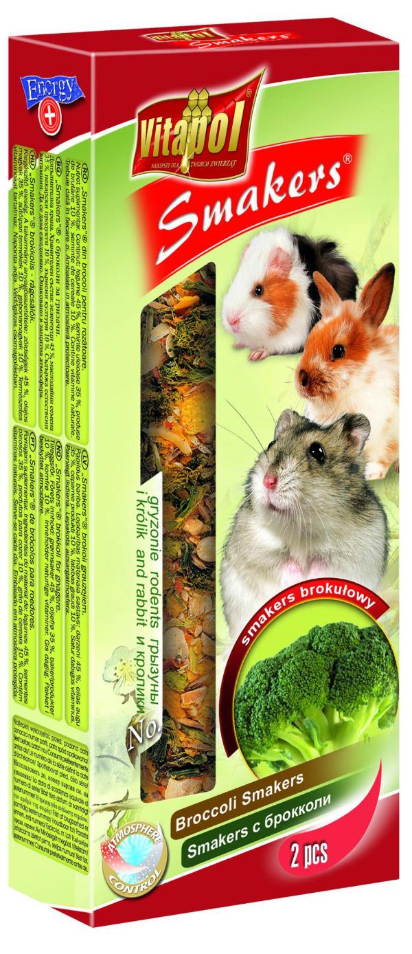 Vitapol Smakers Брокколи для грызунов и кроликов, 90 г