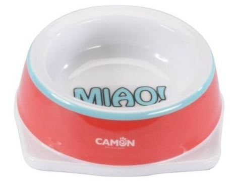 CAMON Миска с буквами на дне MIAO!