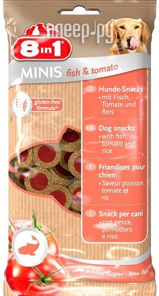 8 in 1 Minis (Рыба и помидоры, с рисом), 100 г