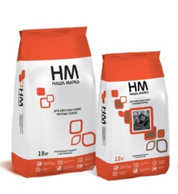 "НМ" для собак крупных пород (Цыпленок)