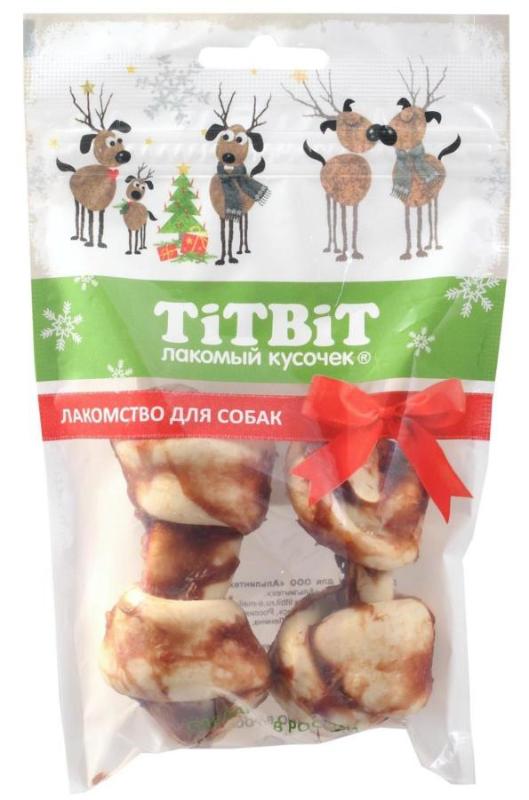 ТИТБИТ Косточки с бараниной для собак (Новогодняя коллекция)