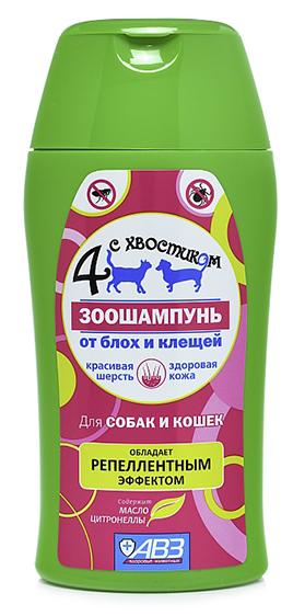 Агроветзащита Шампунь Четыре с хвостиком