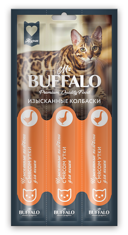 Mr. Buffalo Колбаски с мясом утки