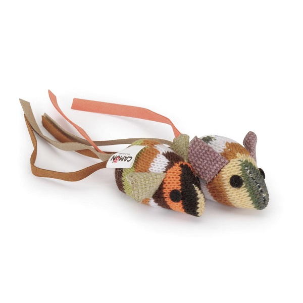 CAMON Мыши полосатые с кошачьей мятой, 2 шт/уп