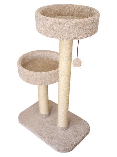 Cat House Когтеточка "Дуэт", 115 см, сизаль