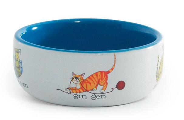 Beeztees Миска Играющие кошки 0,25 л