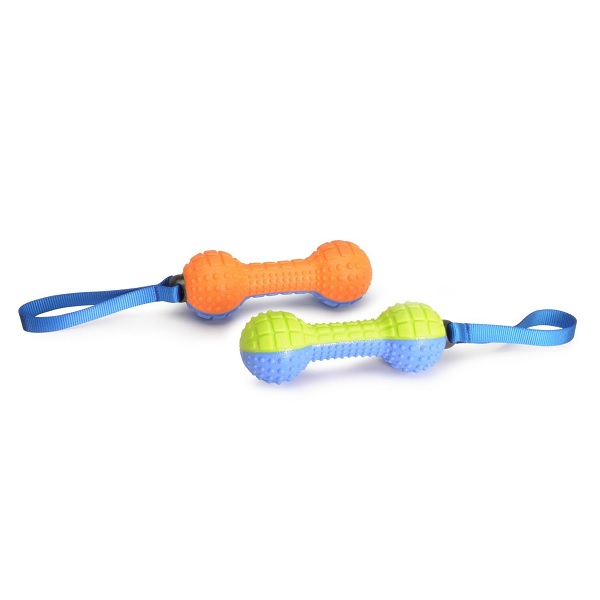 CAMON Гантель с пищалкой и тканевой ручкой