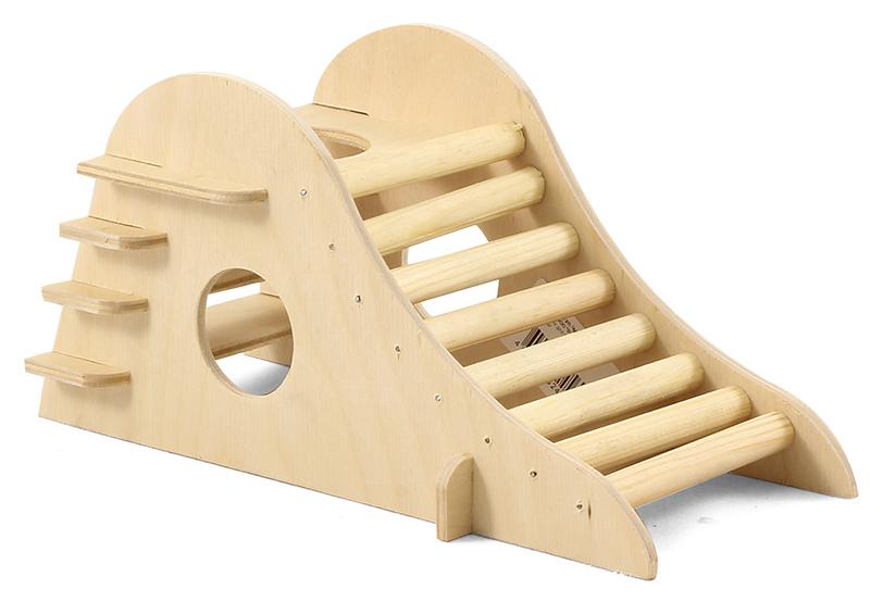 Gamma Домик-горка для мелких животных деревянный