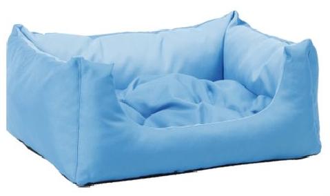 Лежак Ami Play "Exclusive" квадратный (Голубой)