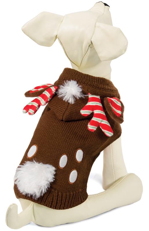 Triol Свитер Рождественский олень, коричневый