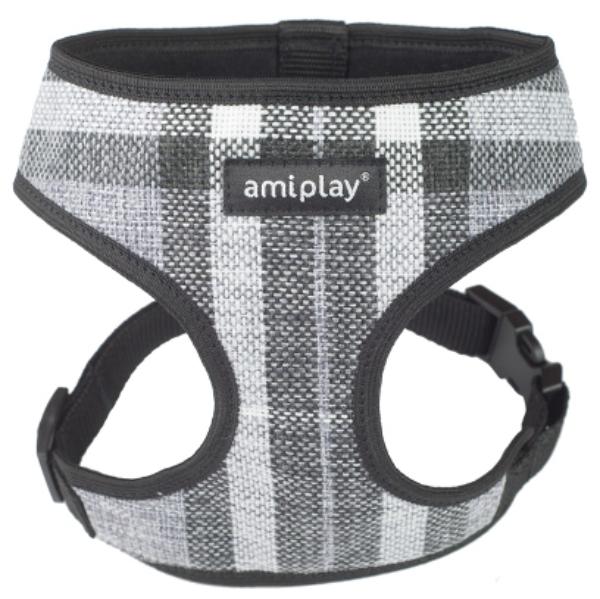 Шлейка регулируемая AmiPlay Scout London (Серая)