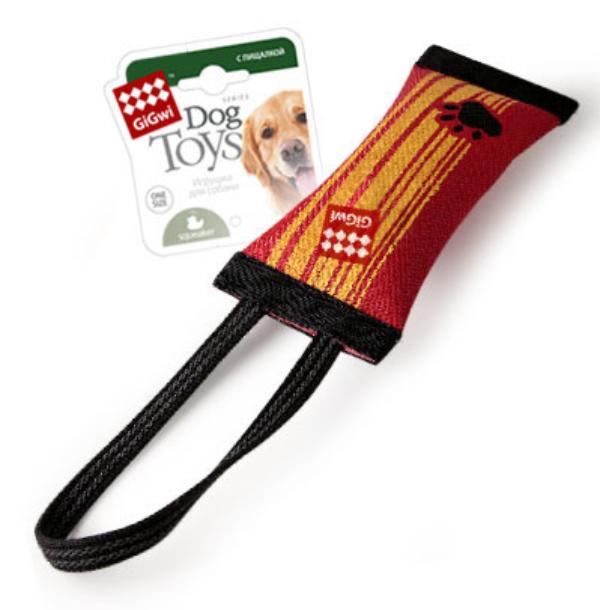 GiGwi Подушка с пищалкой на ручке