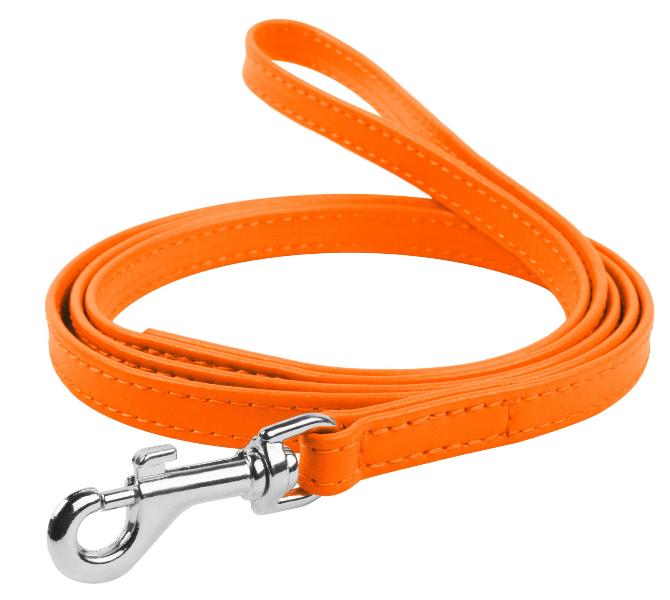 Поводок "Waudog" (Glamour) оранжевый