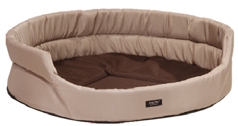 Лежак Ami Play "Exclusive" овальный (Бежевый)