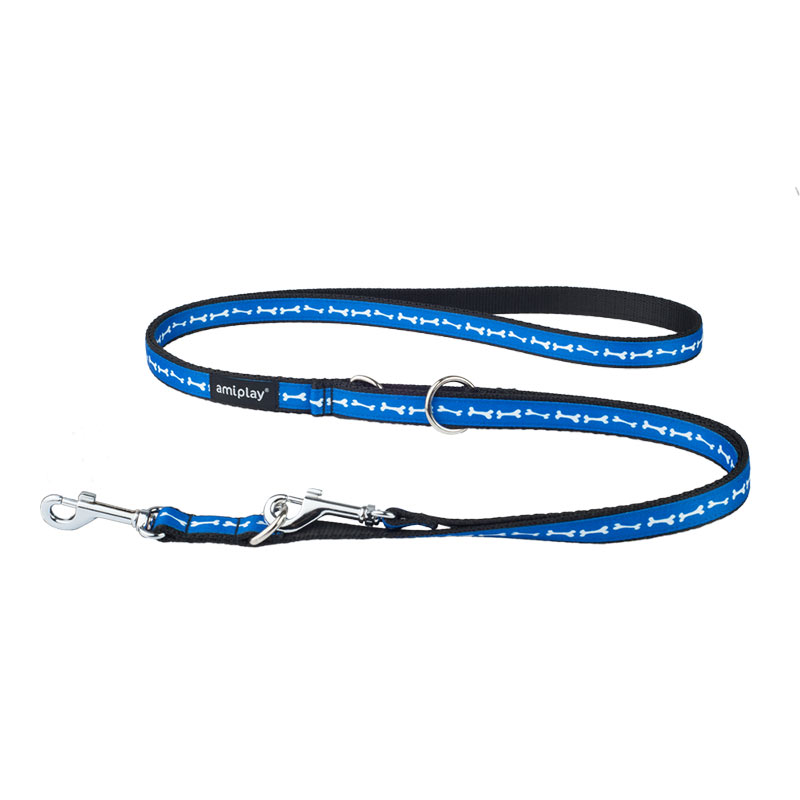 Поводок AmyPlay NX (Кости на синем фоне)