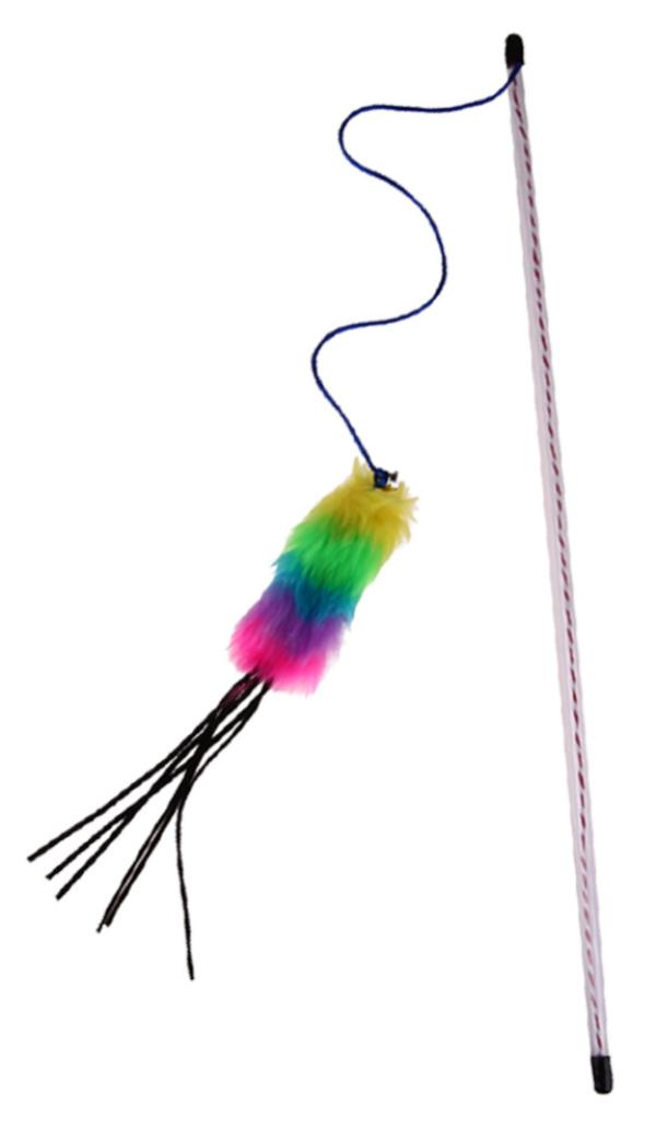 ДиАнКари Дразнилка с игрушкой и лентой, 55 см