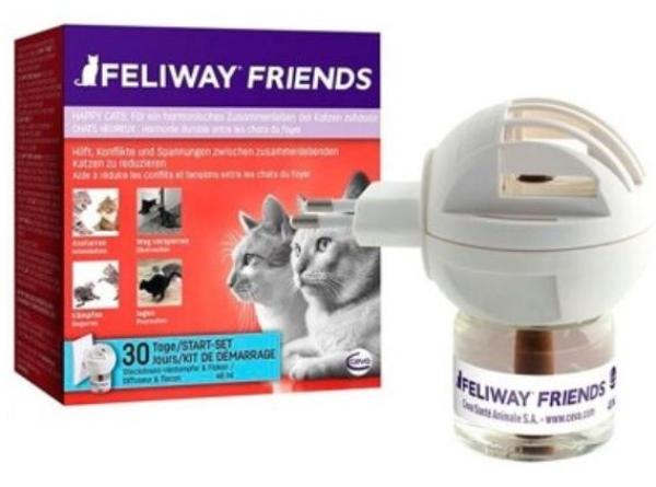Feliway Friends Феромон для кошек (диффузор + флакон)